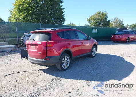 2014 Toyota Rav4 Limited from USA, damaged, VIN 2T3DFREV9EW150202